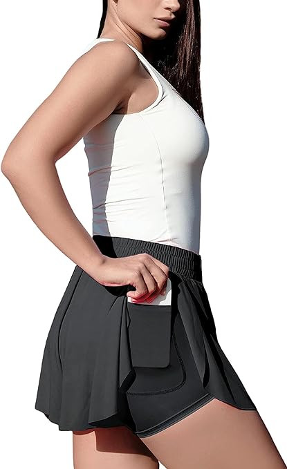 Women Butterfly Shorts Tennis Skirt | Amazon (US)