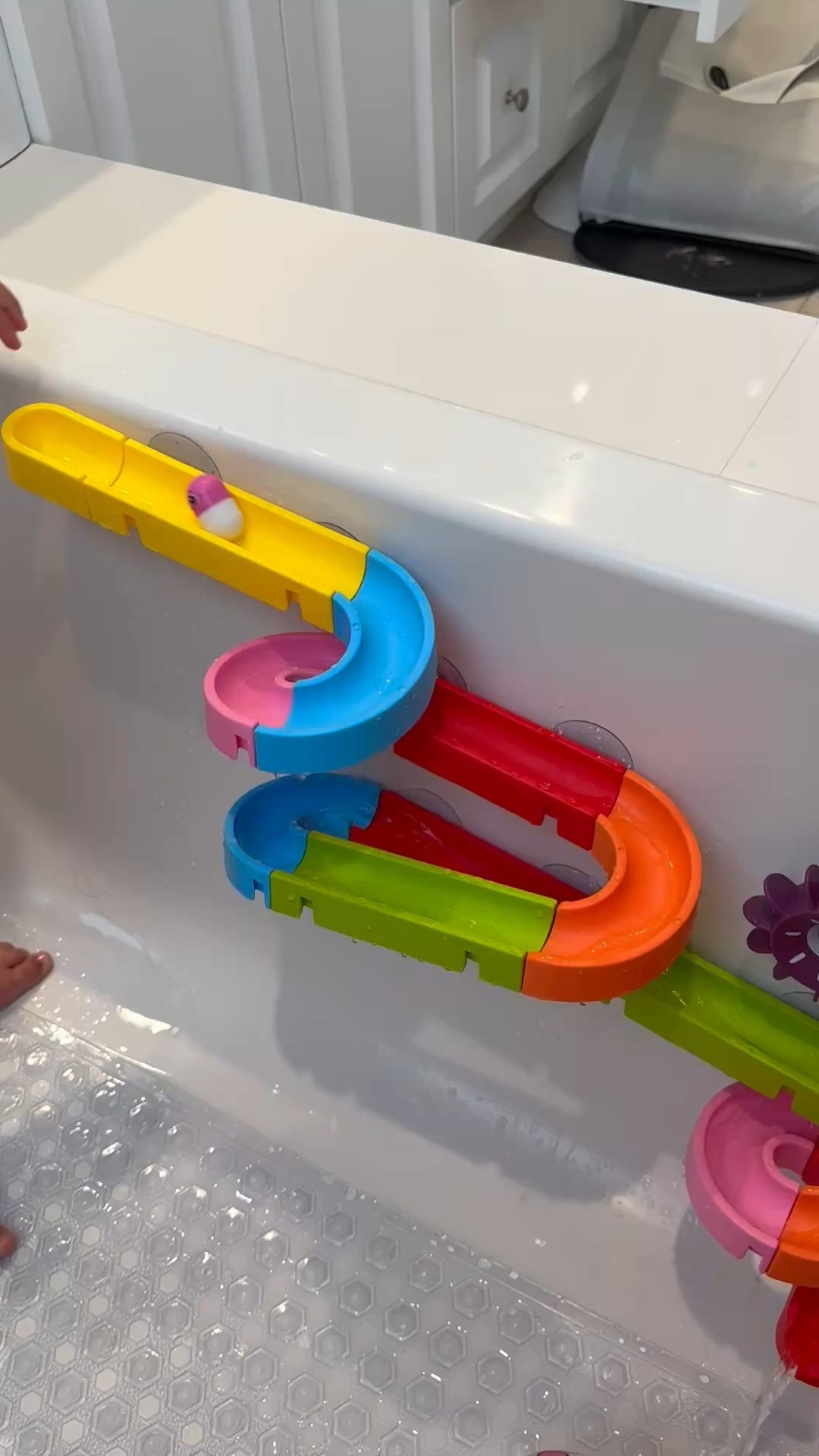 Bathtime fave 🛁🫧 My kids love this toy for bathtime! It’s also a great way to keep the kiddos entertained while you’re getting ready mamas 😉

Amazon, bath toys, bathtime faves, bath marble run, kids toys, kids gift ideas

#LTKFindsUnder50 #LTKKids #LTKFamily