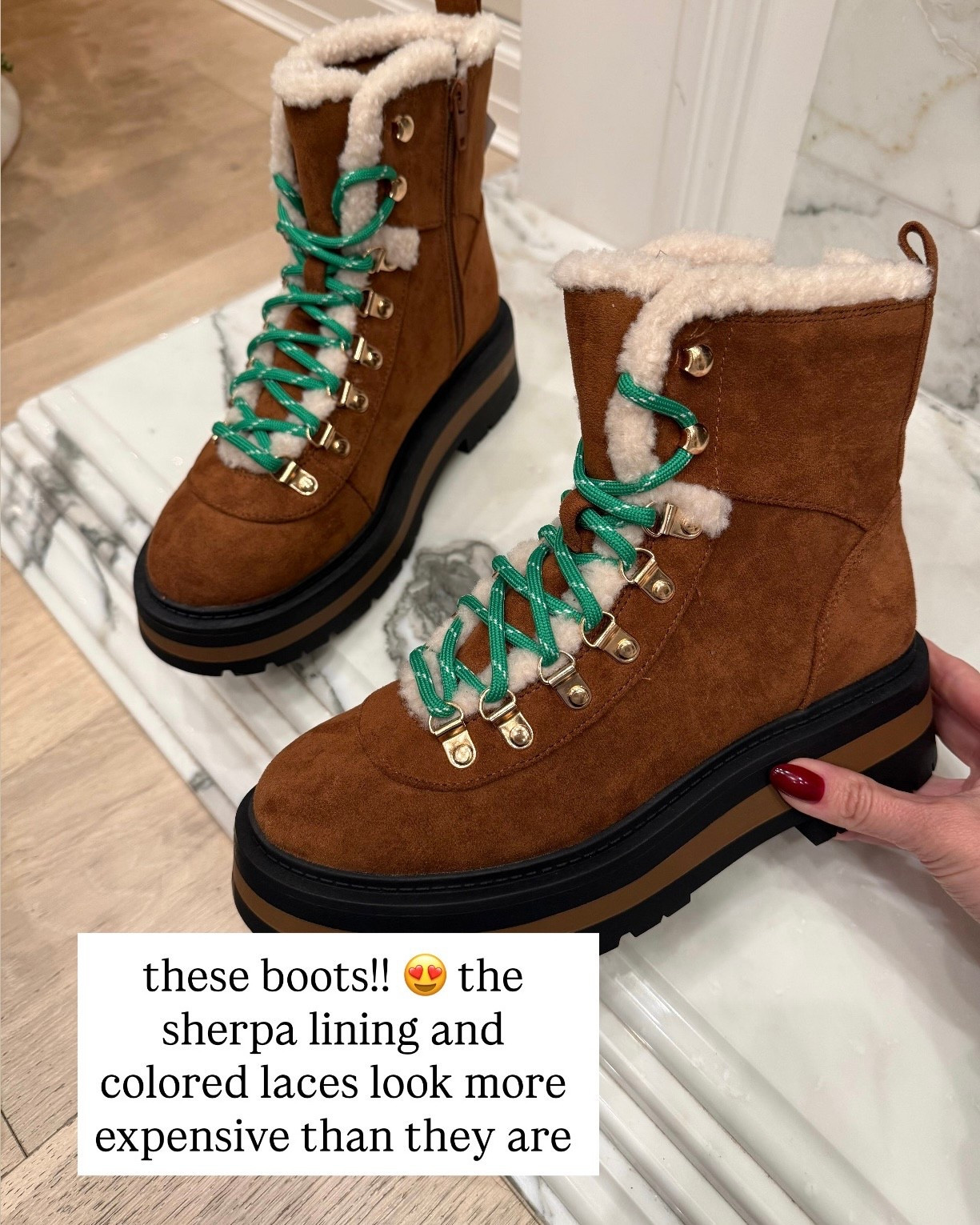 Boots under $30!!! 

Sherpa boos, mom boots, winter boots, cute boots 

#LTKFindsUnder50 #LTKOver40 #LTKGiftGuide