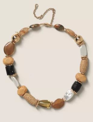 Multi Bead Short Necklace | Marks & Spencer (UK)