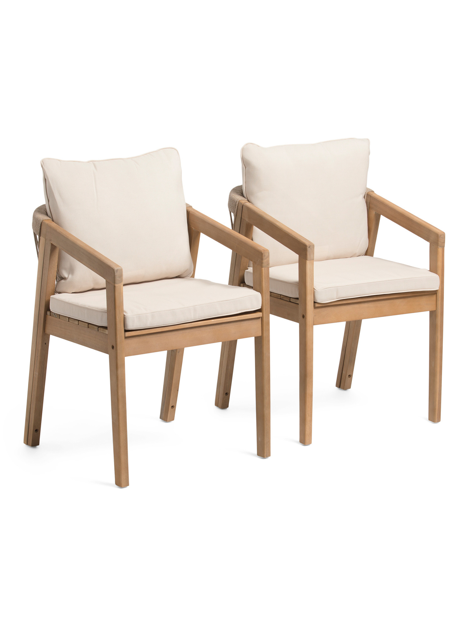 Set Of 2 Outdoor Arm Chairs | TJ Maxx