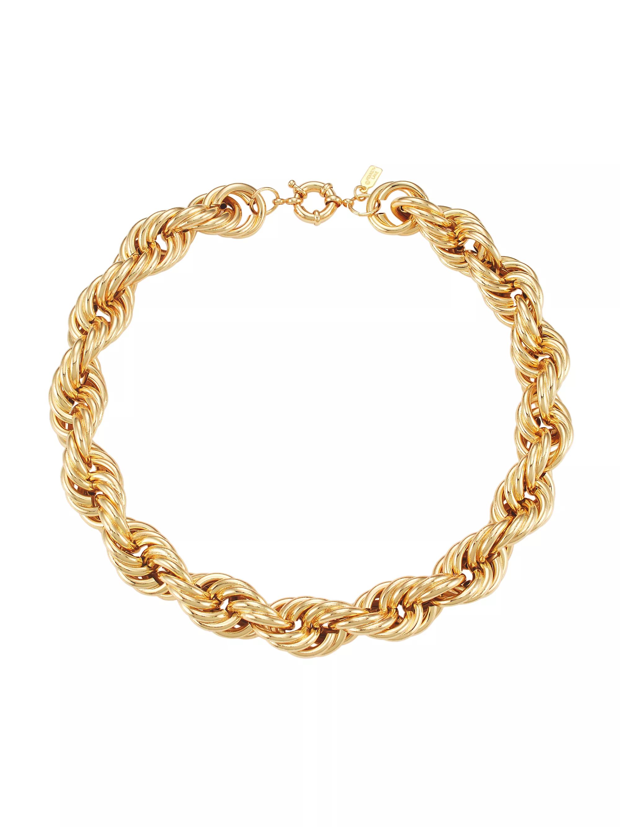 Goldtone Twist Chain Necklace | Saks Fifth Avenue