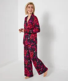 Boutique Winter Florals Pyjama Bottoms | Joe Browns