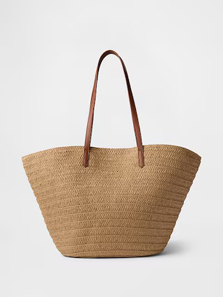 Straw Tote Bag | Gap Factory