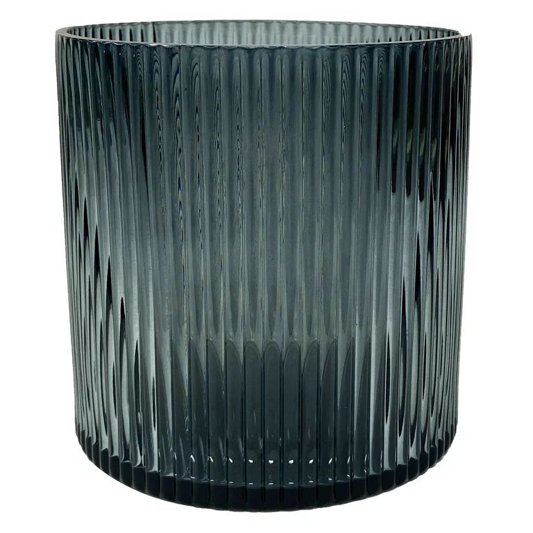 Better Homes and Gardens Glass Candle Holder Hurricane Medium Smoke | Walmart (US)