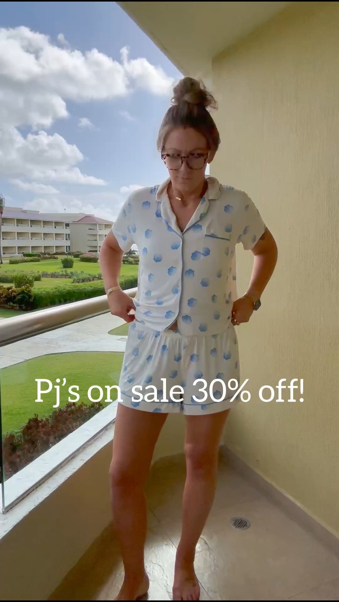 Wearing a large top & medium shorts, also comes in pants and more colors 

#LTKOver40 #LTKSaleAlert #LTKMidsize