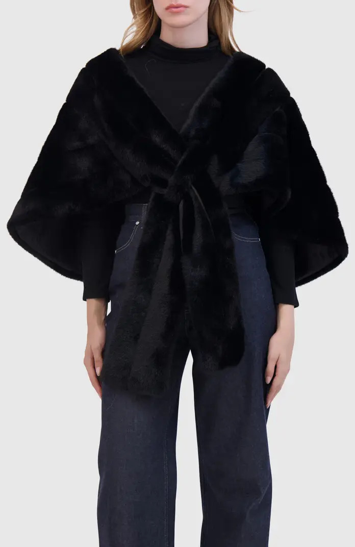 Lyla Grant Fur-Free Mink (Faux Fur) Stole | Nordstrom | Nordstrom