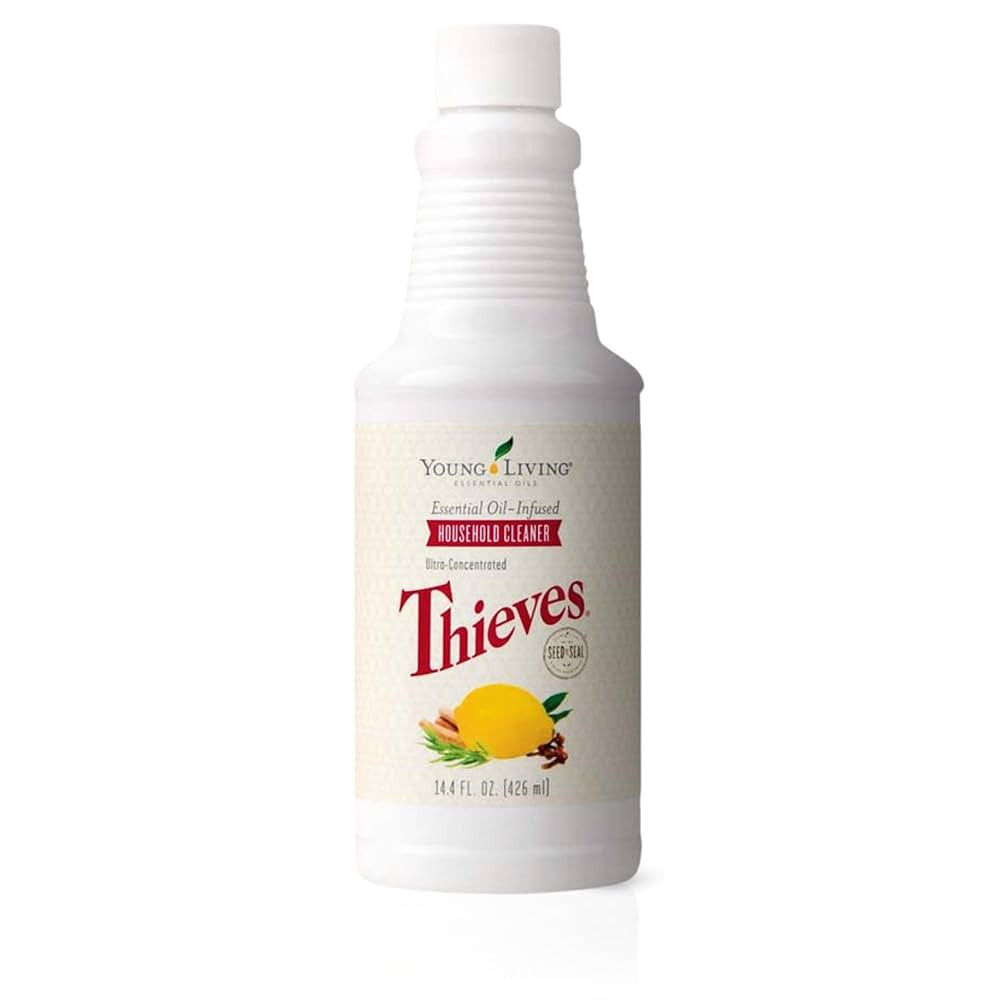 Young Living Thieves Household Cleaner 14.4 oz, Plant-Based All-Purpose Cleaner with Essential Oi... | Amazon (US)