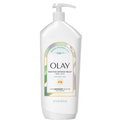 Olay Core Soothing Dryness Relief Aloe Vera Body Lotion - 18 fl oz | Target