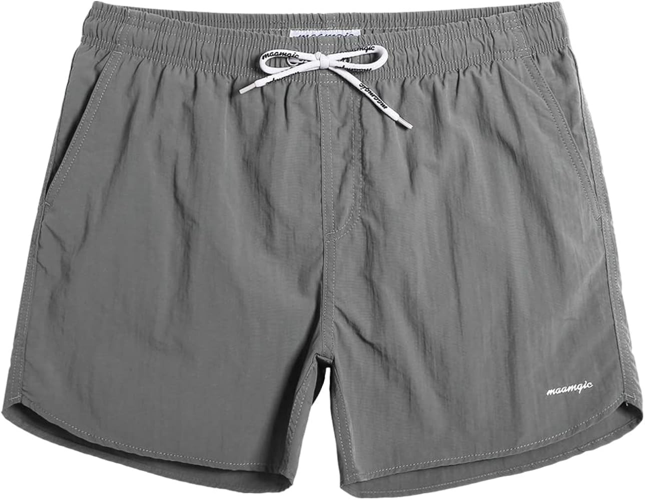 maamgic Mens Swim Trunks 5" with Mesh Lining Quick Dry Bathing Suits for Men Swim Shorts Swimwear | Amazon (US)