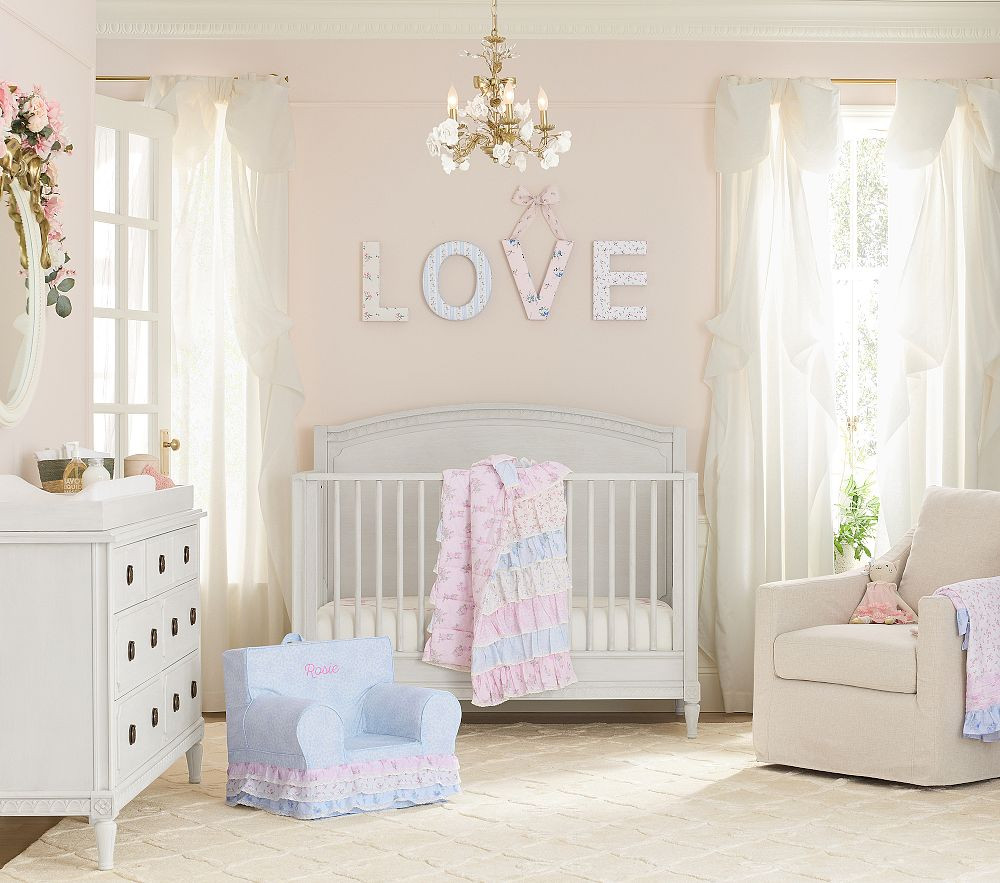 My First Anywhere Chair, LoveShackFancy Ruffle Slipcover Only | Pottery Barn Kids