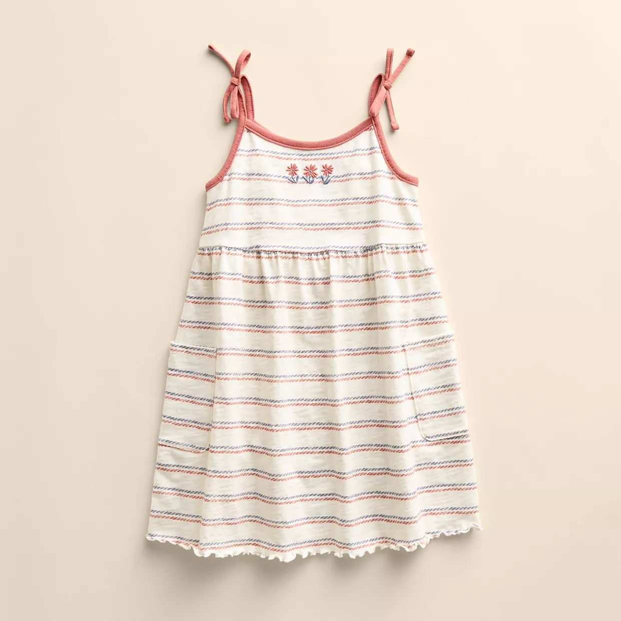 Baby & Toddler Girl Little Co. By Lauren Conrad Organic Bow Pocket Dress | Kohl's