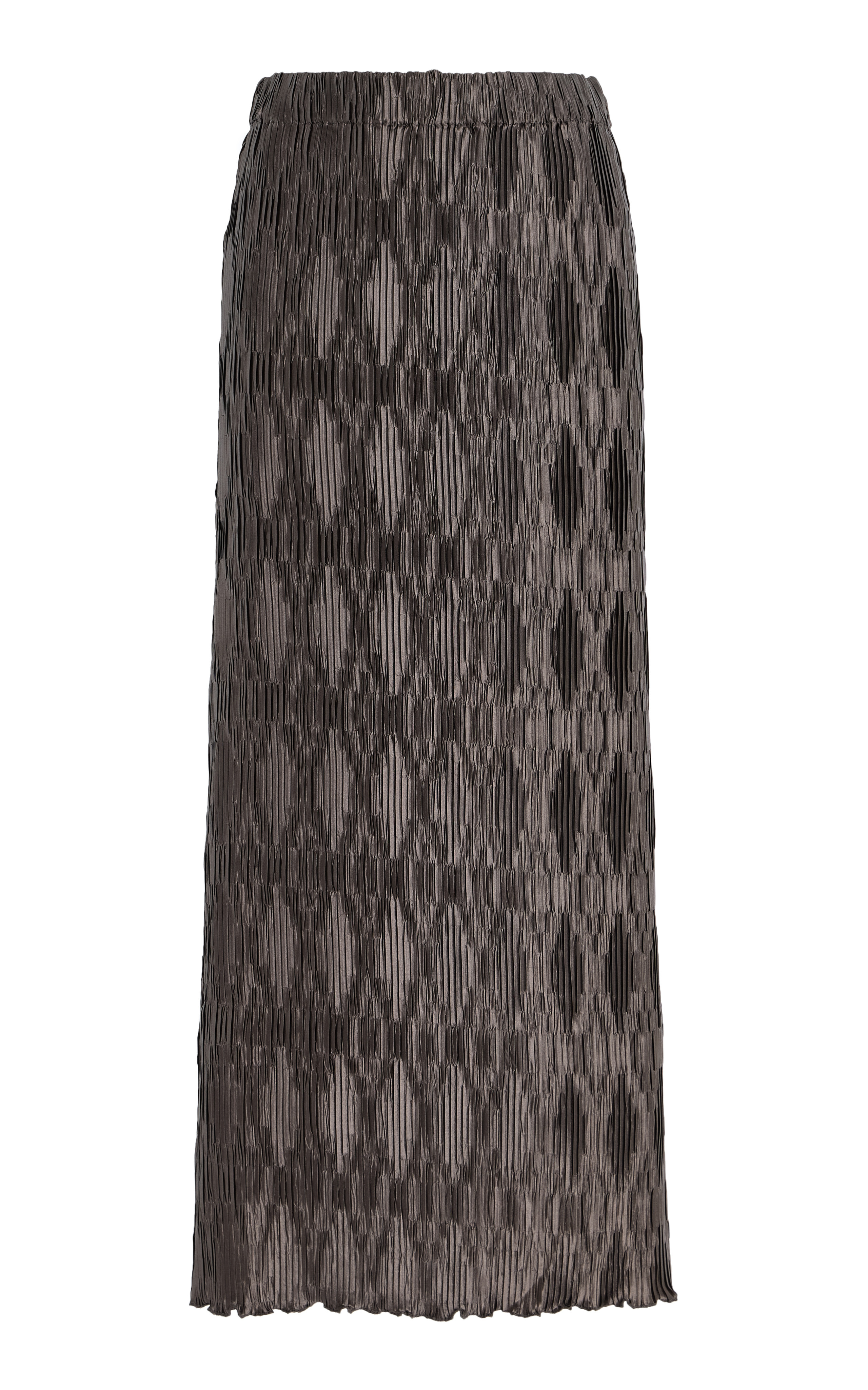 Exclusive Elias Crinkled Satin Maxi Skirt | Moda Operandi (Global)