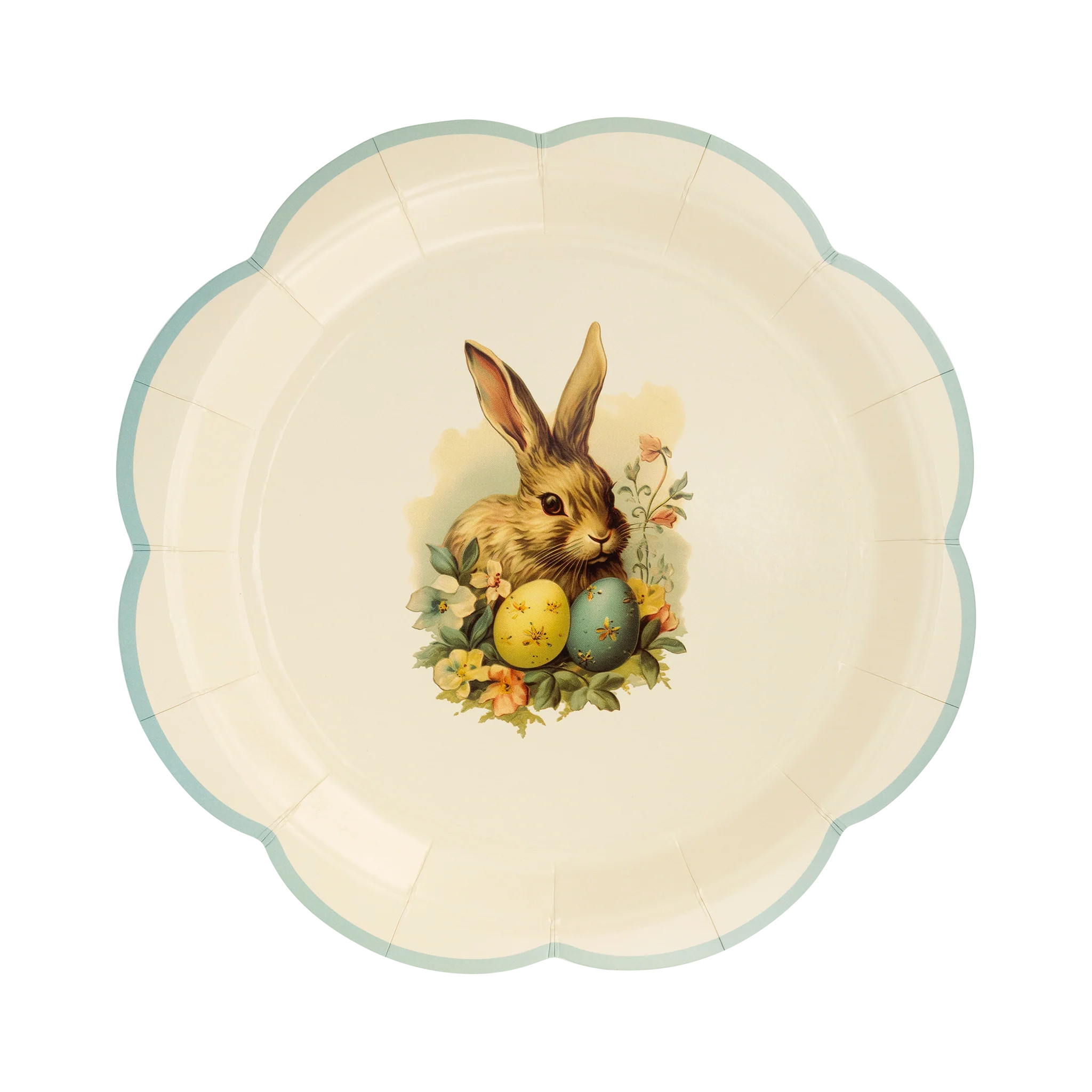 Vintage Easter Paper Plate | My Mind's Eye