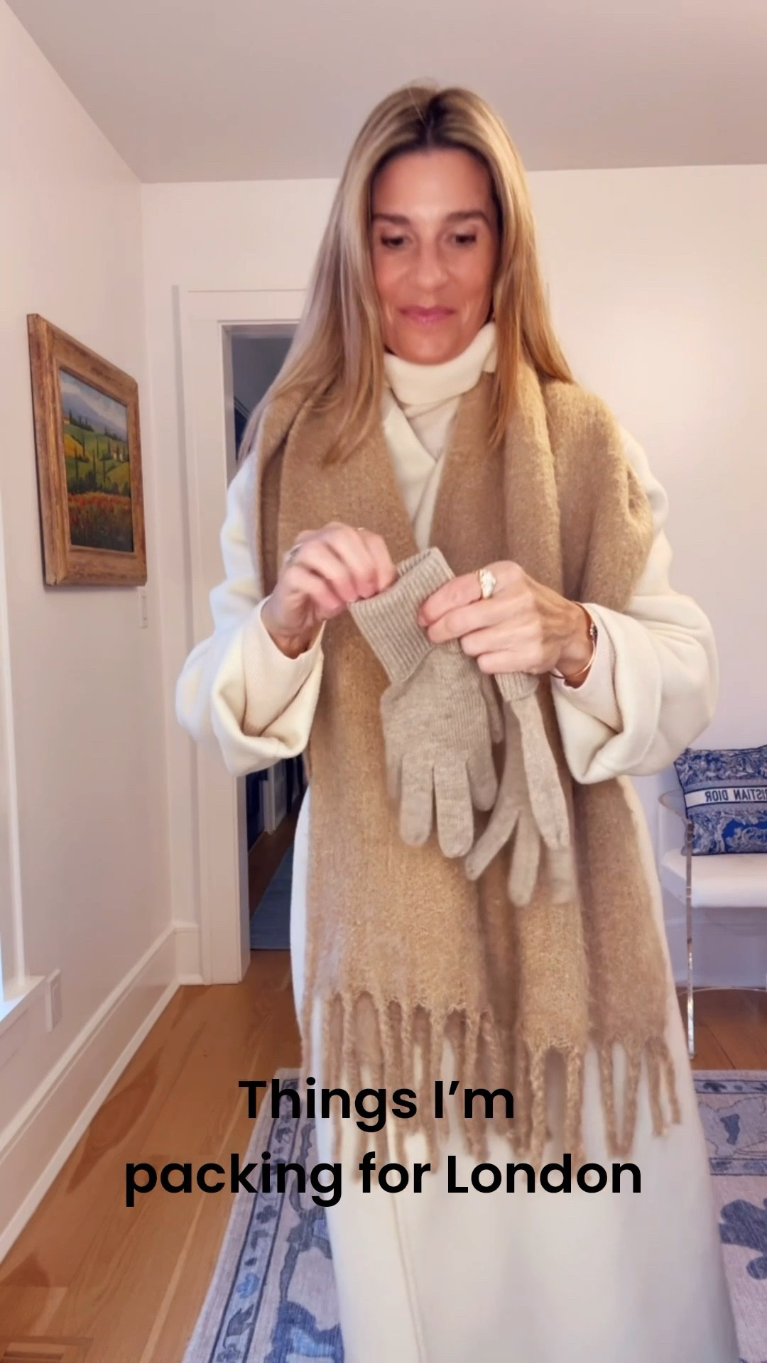 Tech touch gloves are a MUST so you can use your phone without freezing your fingers off! A wool wrap overcoat layered over base layers and cashmere, a big cozy scarf, and stylish sneakers with wool socks

#LTKFindsUnder50 #LTKOver40 #LTKHoliday