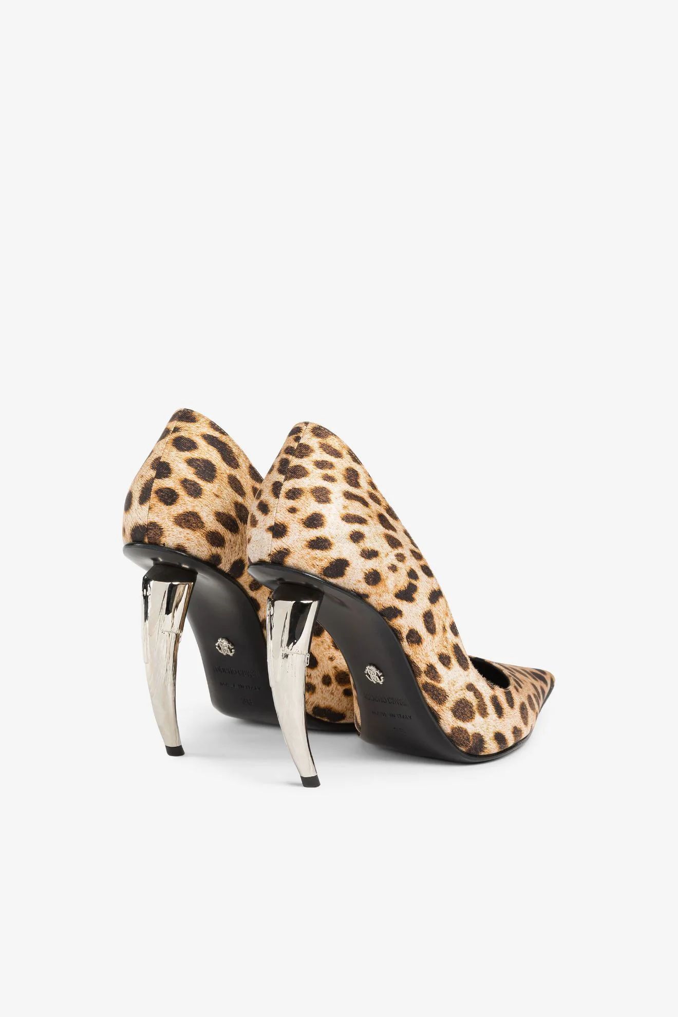 CHEETAH-PRINT TIGER TOOTH PUMPS | Roberto Cavalli (UK)