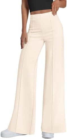 PRETTYGARDEN Women's Wide Leg Palazzo Pants 2025 Dressy Casual Lounge Workout Sweatpants High Wai... | Amazon (US)