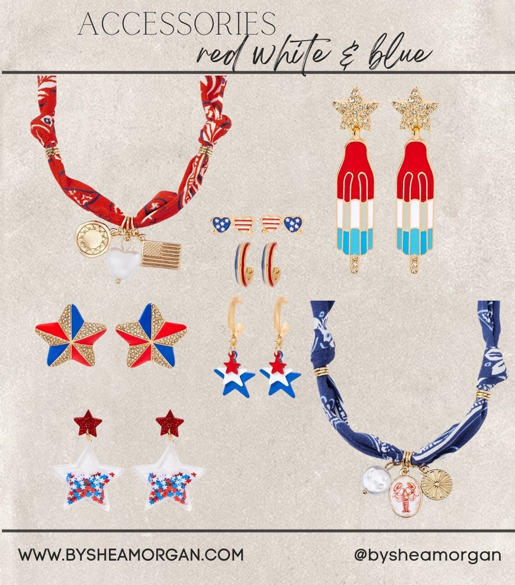 Red white and blue accessories! ♥️

#LTKSeasonal