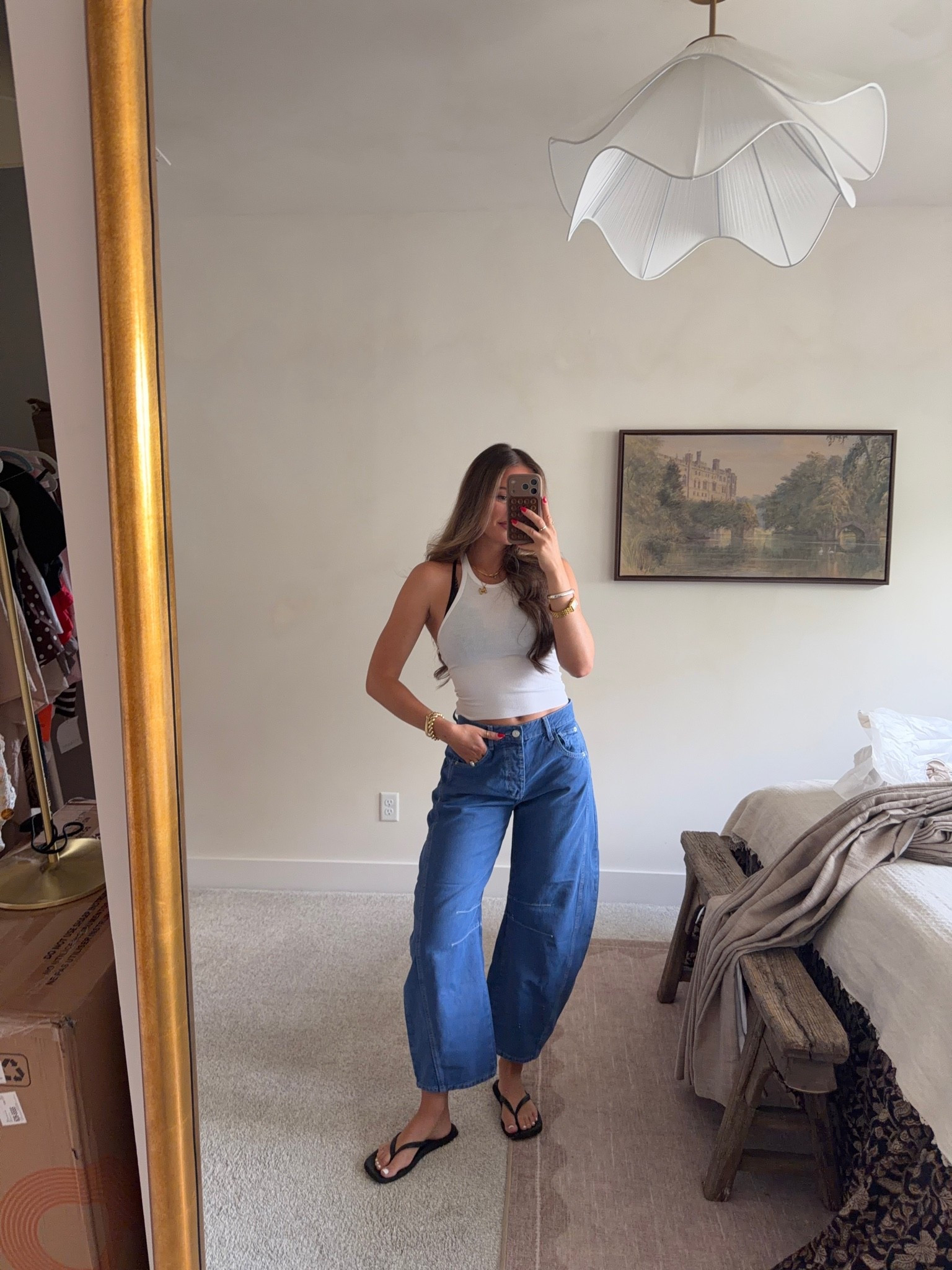 Casual summer outfit! Size 25 in the @freepeople jeans (normally a 26) & size S in the tank!

#LTKootd #LTKdayinmylife #LTKSeasonal