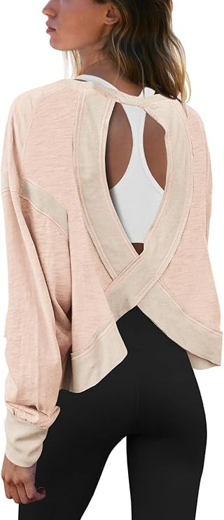 Panadila Workout Top Long Sleeve Athletic Shirts | Amazon (US)