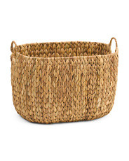 21.5in Havana Oval Laundry Bin With Ring Handles | Office & Storage | Marshalls | Marshalls