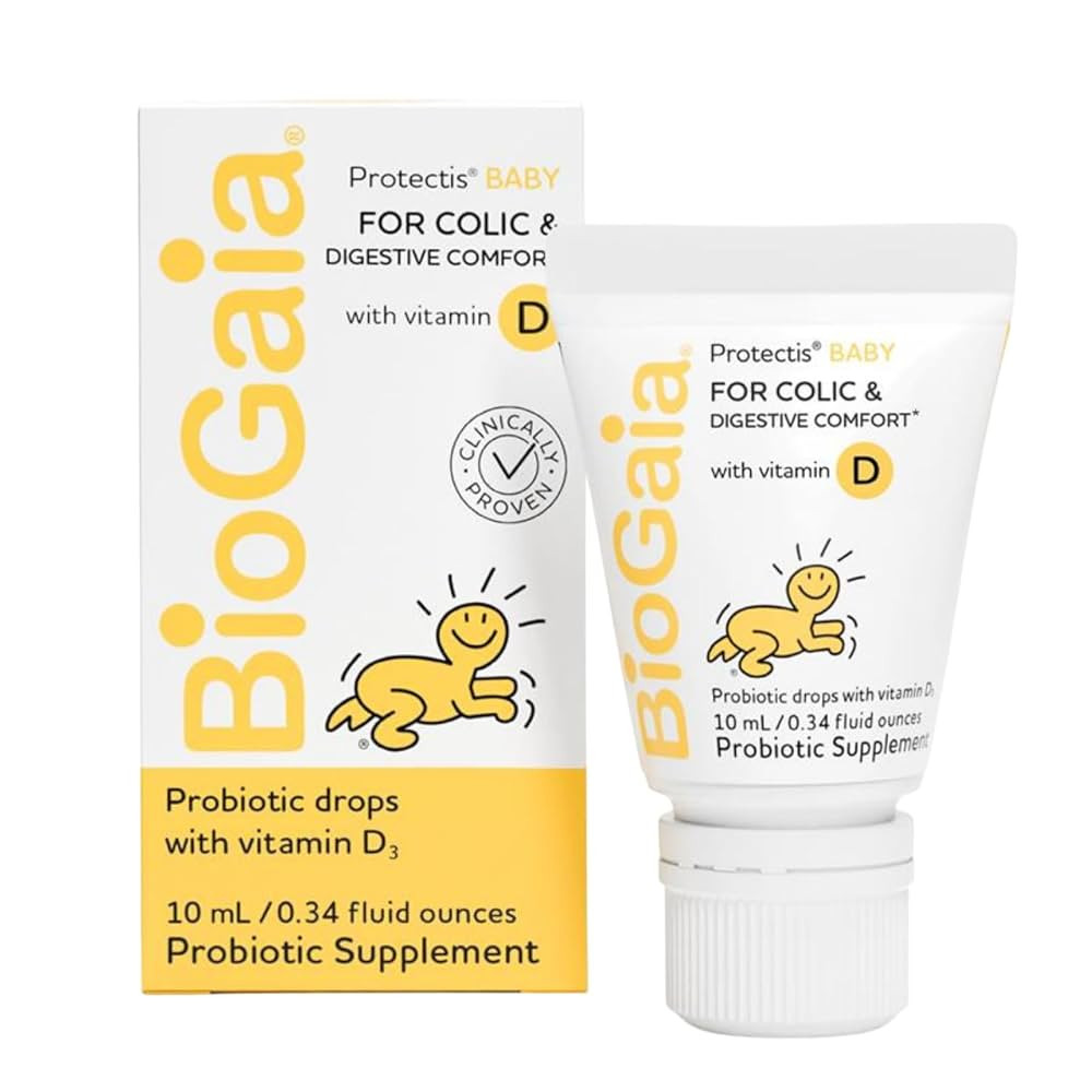 BioGaia Protectis Baby Probiotic Drops | Colic & Gas Relief + Vitamin D | Safe for Newborns | Eas... | Amazon (US)