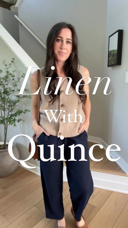 It’s LINEN season! And @onequince has all my favorites this season! From pants to dresses to tops this linen is top quality👌🏻 #Quincepartner
