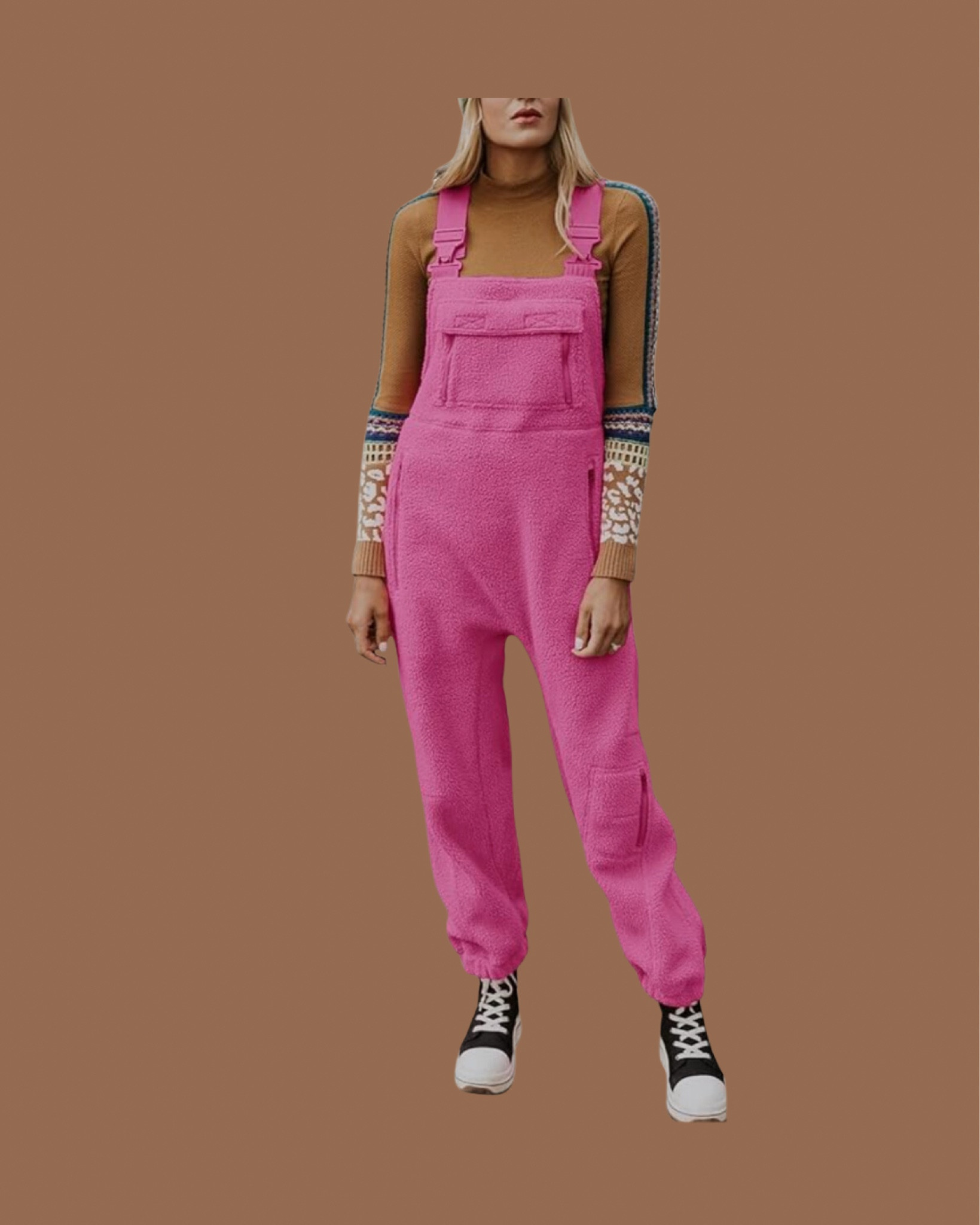 Women's Fleece Warm Overalls Winter Loose Casual Jumpsuits with Pockets



#LTKstyletip #LTKSeasonal