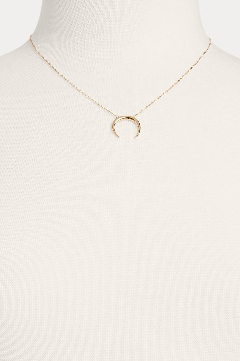 Crescent Pendant Necklace | Evereve