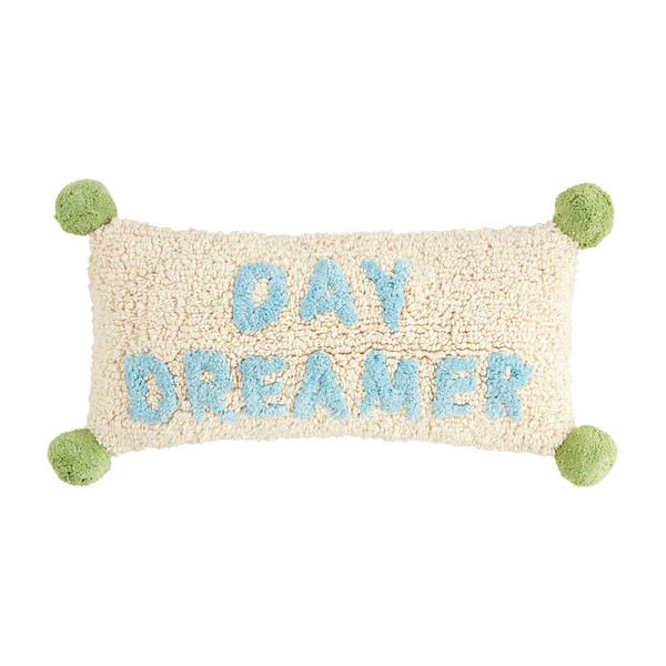 Day Dreamer Tufted Pillow | Mud Pie