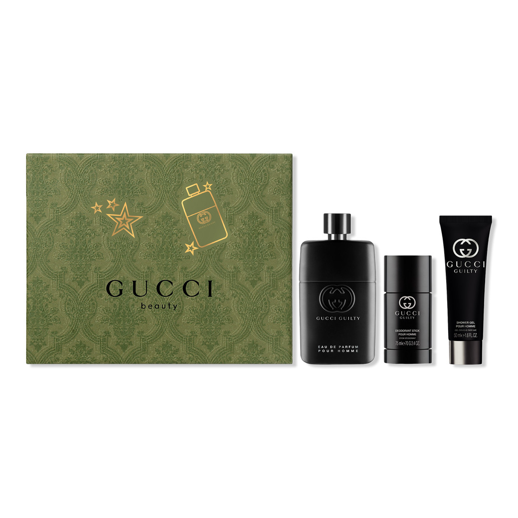 Guilty Pour Homme Eau de Parfum 3 Piece Gift Set | Ulta