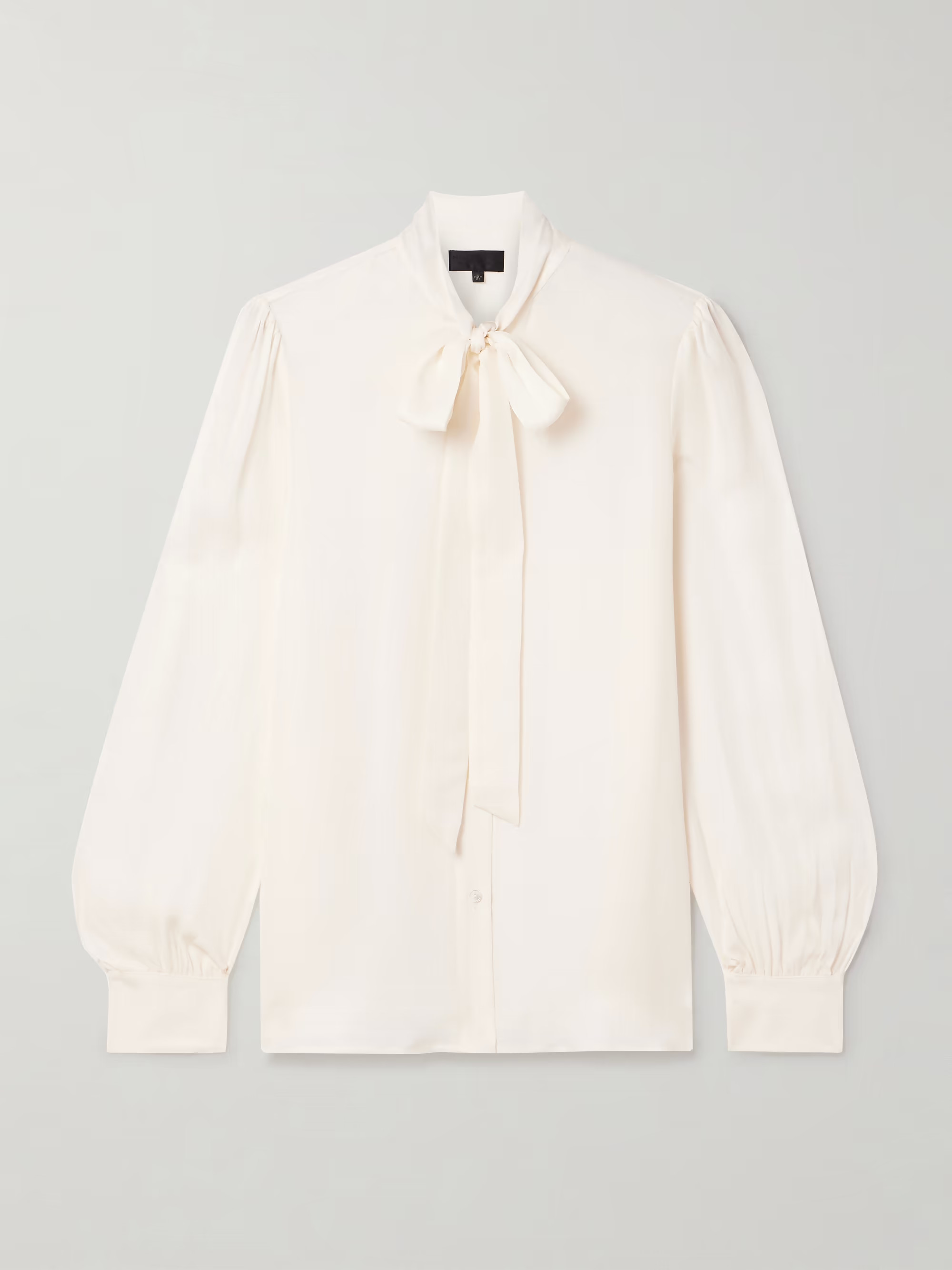Carina pussy-bow silk-chiffon blouse | NET-A-PORTER (US)