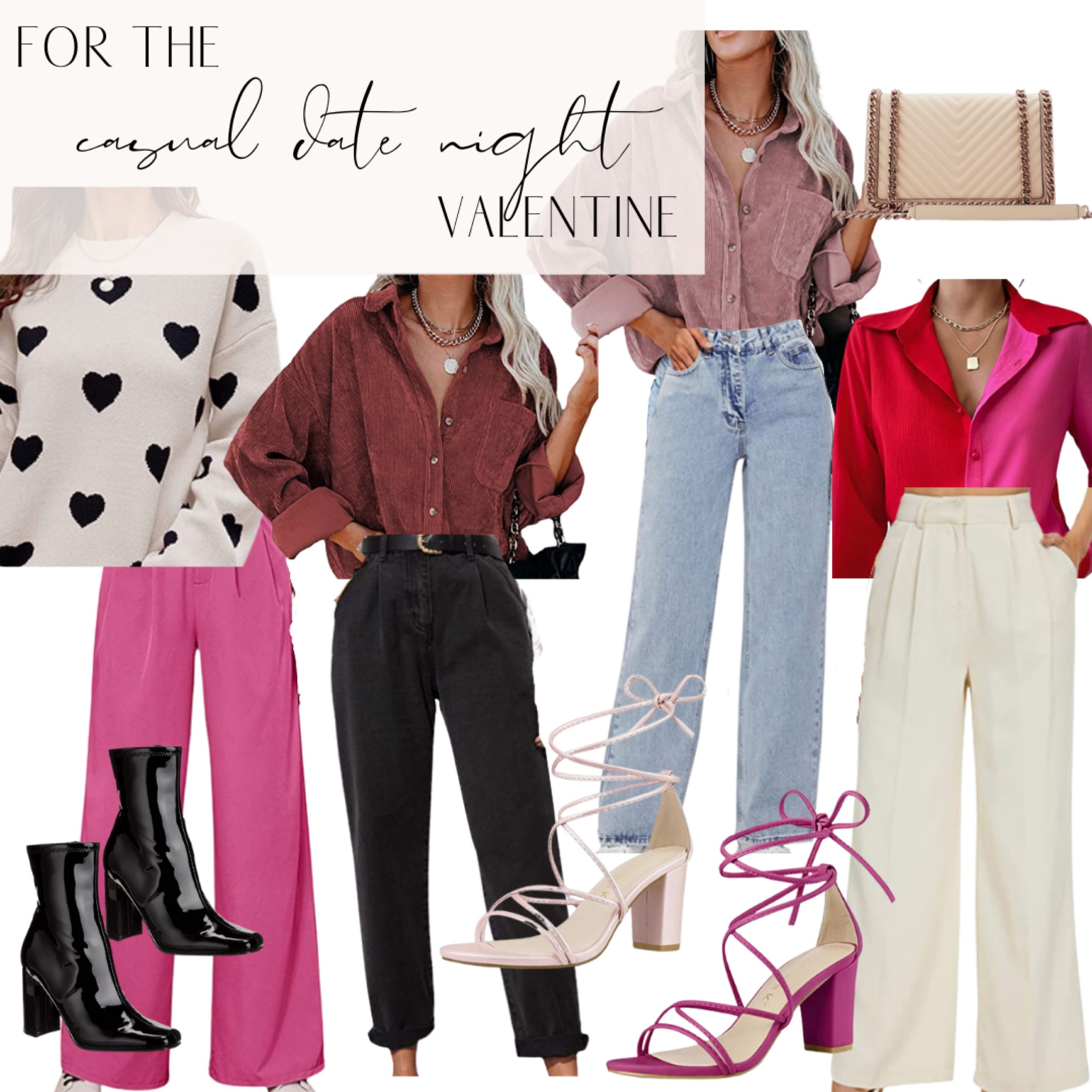 Casual vday outfits 🌸🫶🏼🌷

#LTKSeasonal #LTKunder100 #LTKstyletip