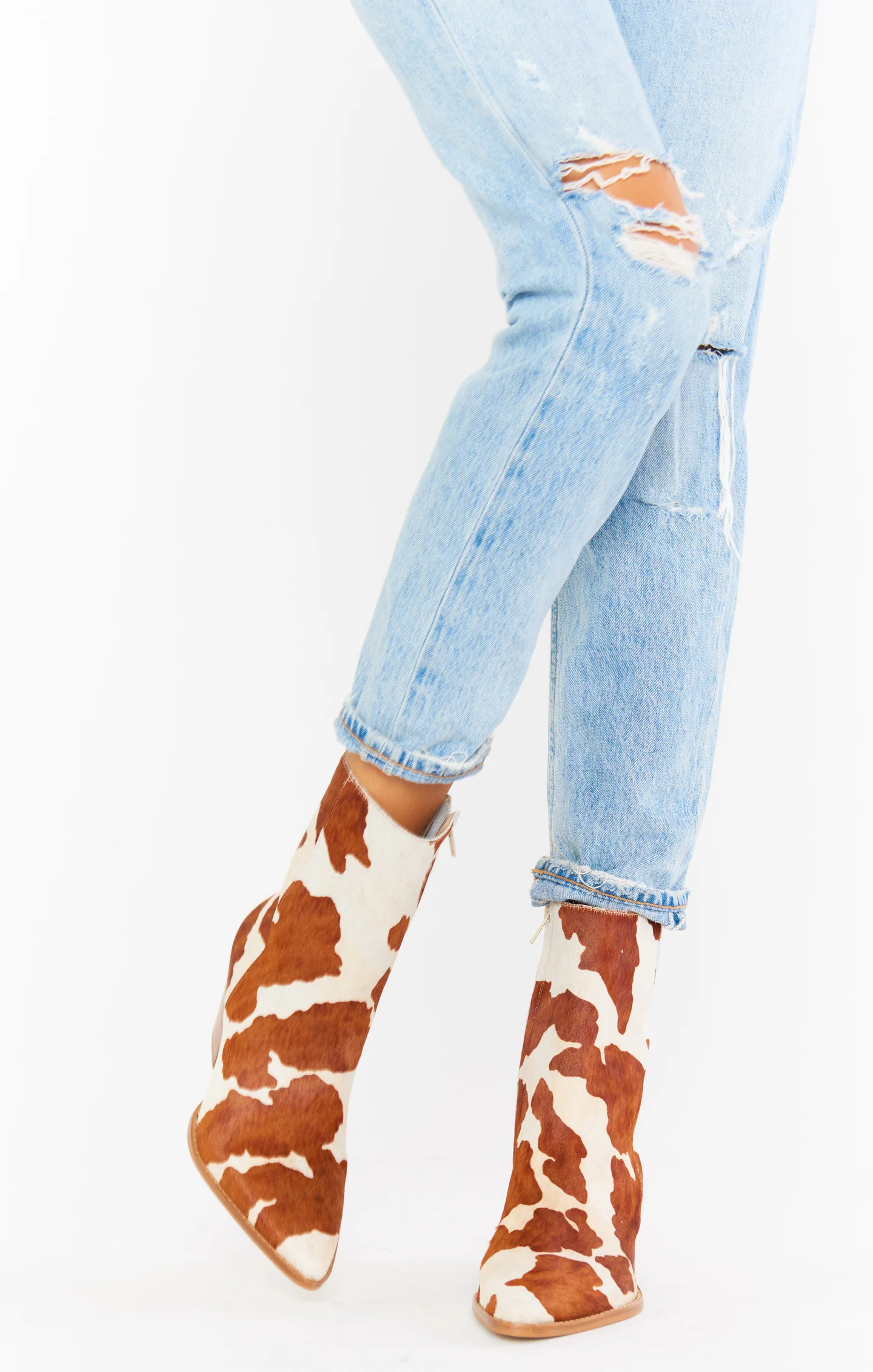 Matisse Caty Bootie ~ Brown Spot | Show Me Your Mumu