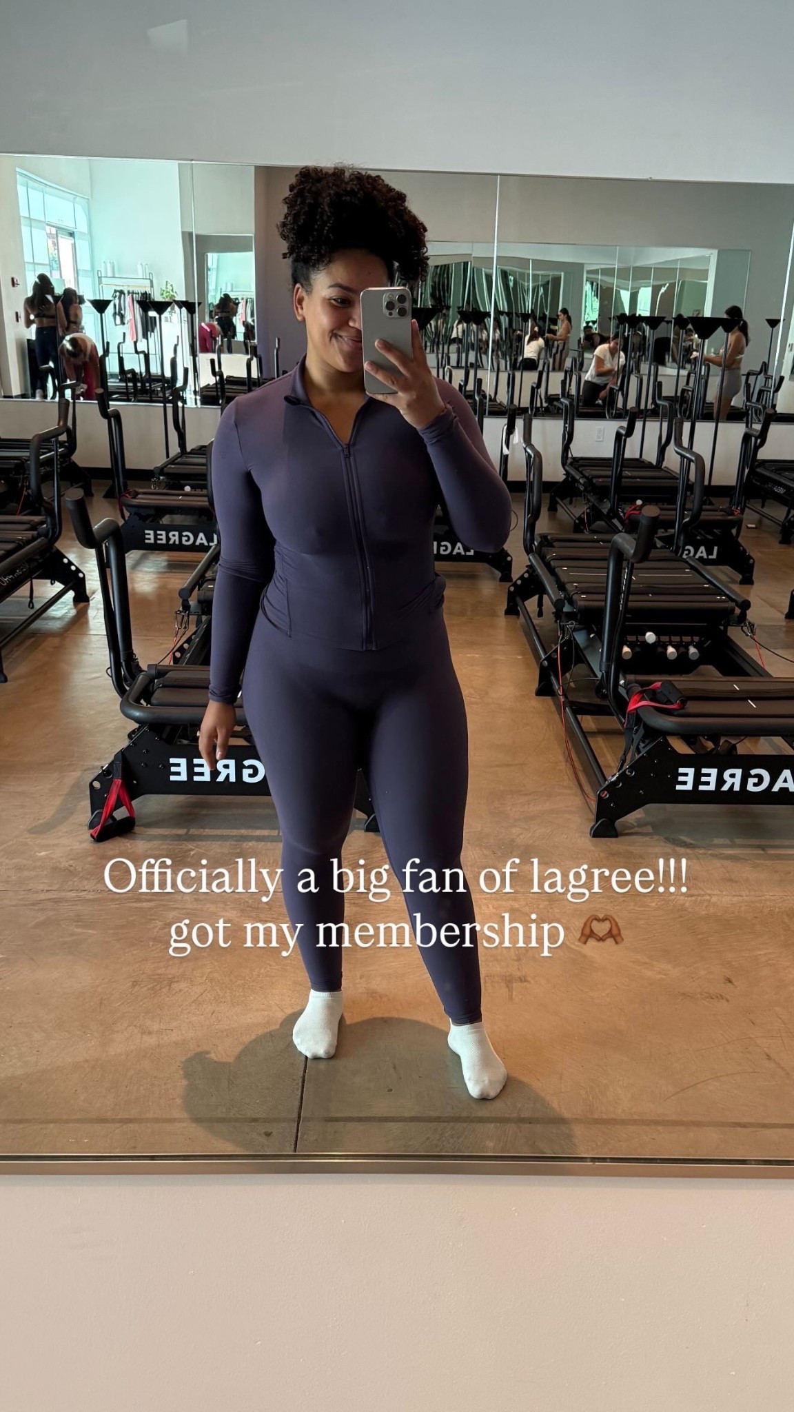 My ootd for lagree!! 

#LTKActive