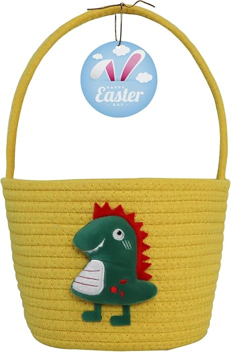 Easter Basket, Empty Easter Basket Essentials Easter Baskets for Kids, Bunny Egg Basket, Easter B... | Amazon (US)