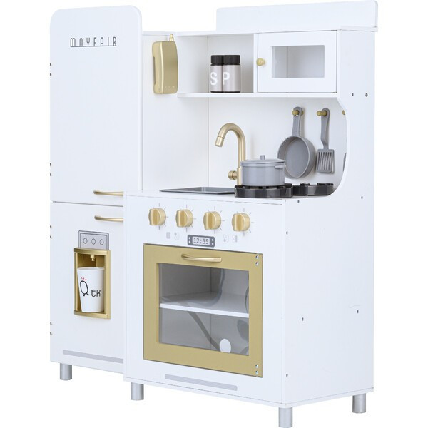 Little Chef Mayfair Retro Play Kitchen, White | Maisonette