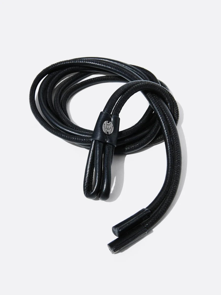 Women's Lasso Vegan Leather Belt in Black | Brochu Walker | Brochu Walker