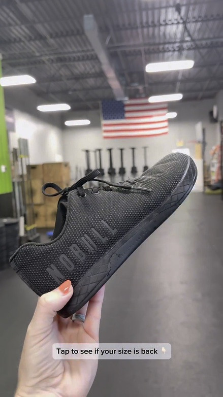 The Triple Black NOBULL Outwork is FINALLY back 👀🖤
These were one of my top sellers before they sold out, and I totally get why. Stable, supportive, and so good for training days.

#LTKfitnessgoals #LTKActive #LTKWorkwear