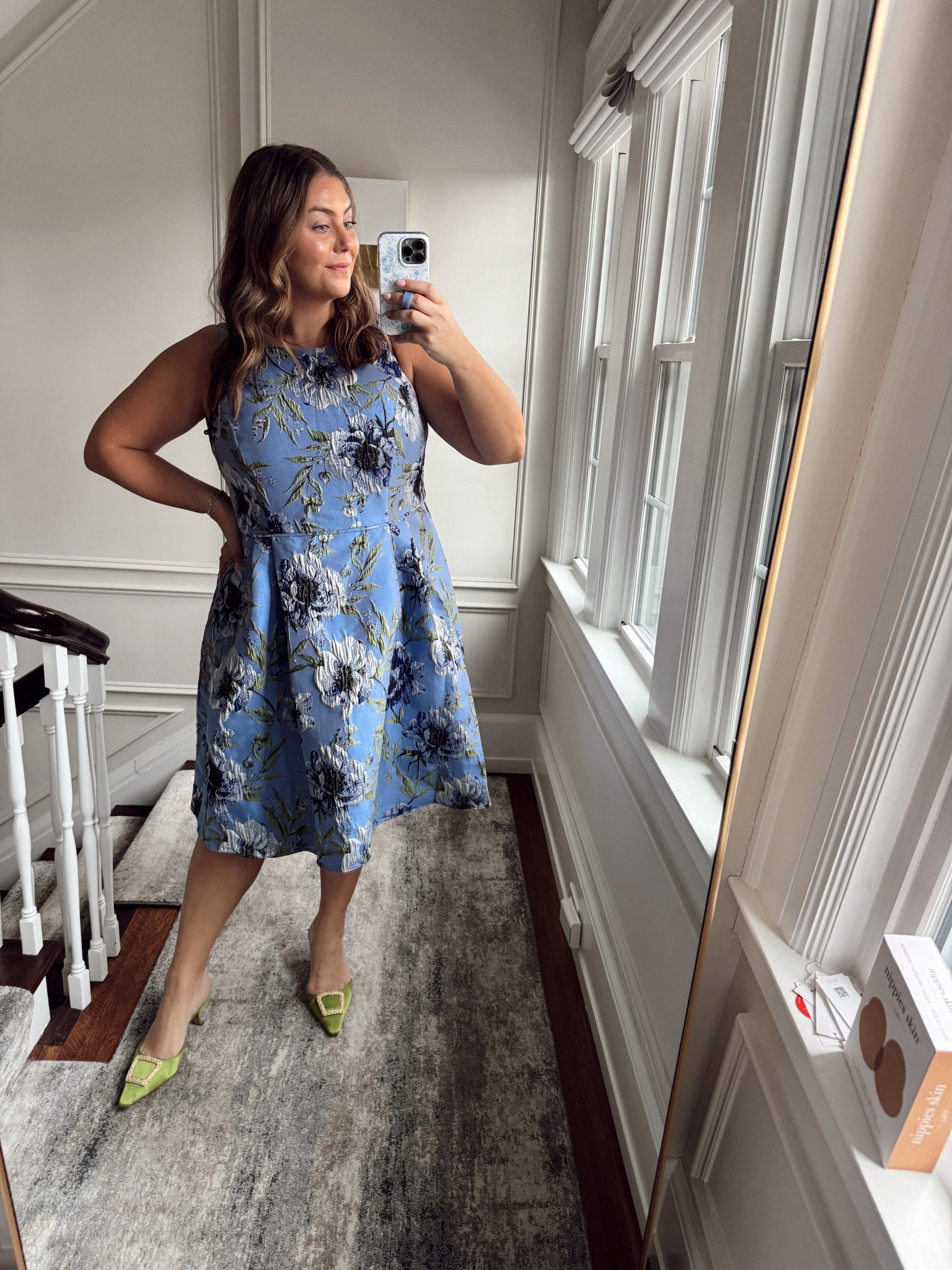Wearing size 18 in dress - perfect for an outdoor wedding, cocktail party, wedding or baby shower. Use CARALYN20 at Spanx for 20% off your first order. 

#LTKMidsize #LTKStyleTip #LTKParties