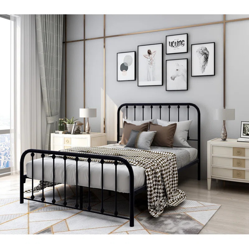 Teejay Metal Bed | Wayfair North America