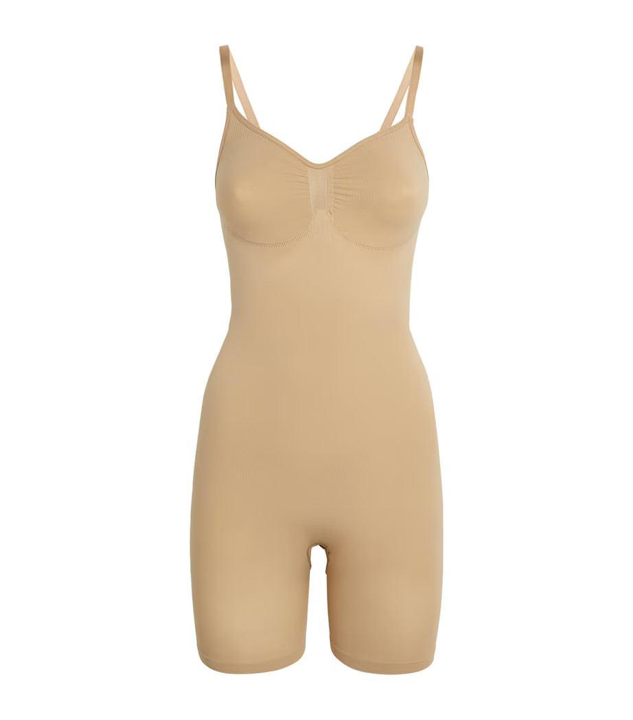 Seamless Sculpt Mid-Thigh Bodysuit | Harrods