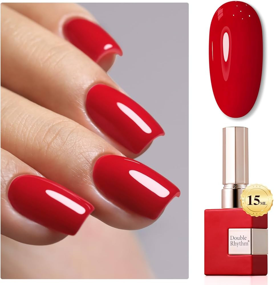 Double Rhythm 15ML Gel Nail Polish Pure Sheer Same Color Same Bottle Soak Off Gel Polish Art Mani... | Amazon (US)