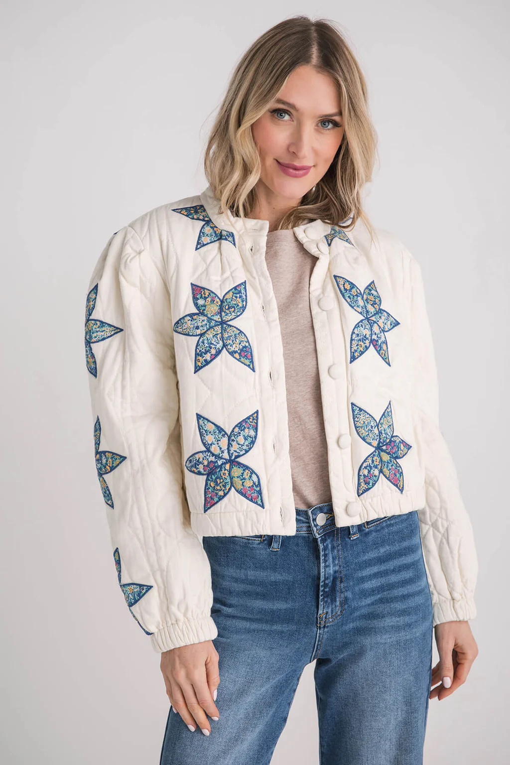 Free People Quinn Quilted Jacket | Social Threads