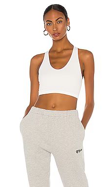 Free People X FP Movement Free Throw Crop Top in White from Revolve.com | Revolve Clothing (Global)