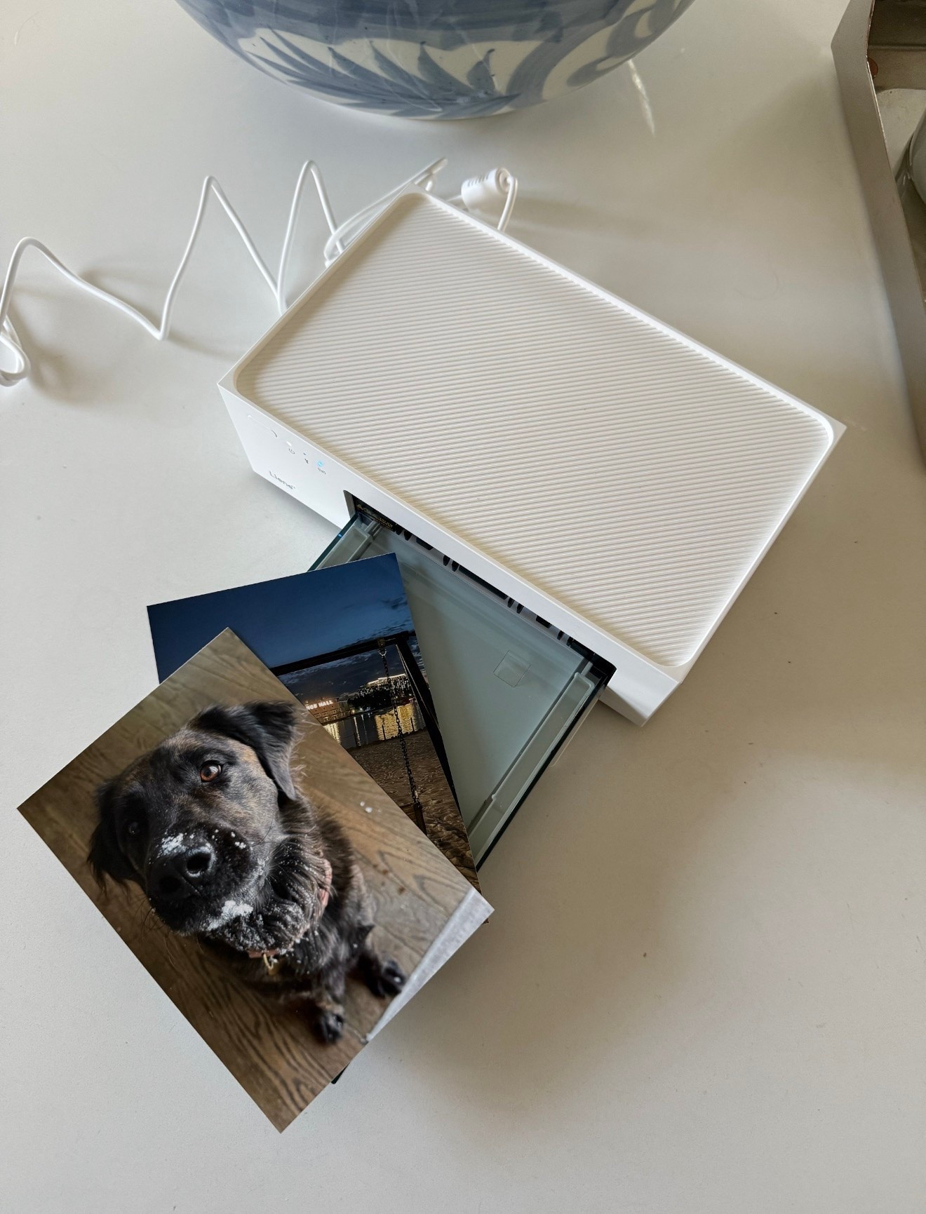 This photo printer is so nice to have on hand! It connects to wirelessly to your phone so you can print any photos immediately! I love to use it for last-minute school pics but it also makes a great gift for grandparents because it’s so easy to use!
