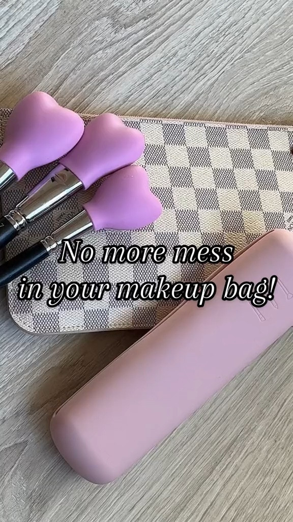 Prevent disaster in your makeup bag (or baby bag!) with these super cute and convenient brush accessories. 💋

The silicone is super easy to clean and they come in several colors. 

Snag these on my @shopltk page. I promise you’ll thank me. 😗💕

What’s your worst makeup bag disaster? Comment below! 👇🏼

#kissedbymelissa #grwm #fyp #makeupbag #makeuphacks #makeupbrushhacks #mommymakeup #amazoninfluencer #ltk #amazonfind #lv #travelessentials #wanderlust #travelmakeup #maccosmetics 

#LTKunder50 #LTKstyletip #LTKbeauty