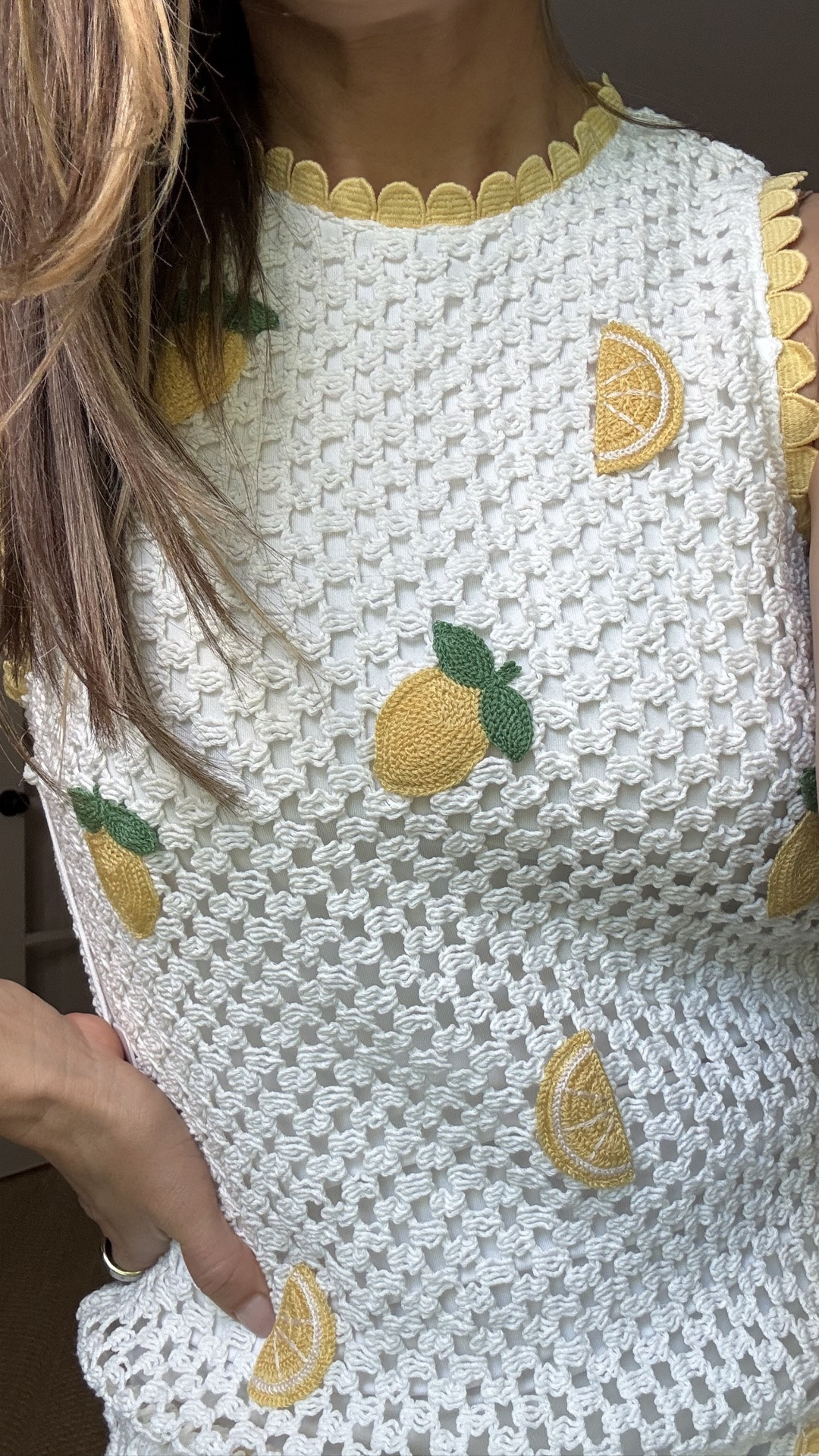 This is really fun. I like the lemons and it’s liked so it’s not a pool cover up. Not sure where I’d wear it. I am wearing a size small.

#LTKSeasonal #LTKmomlife #LTKootd