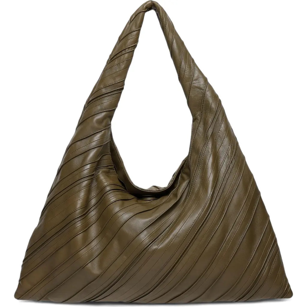 Walter Baker Dakota Leather Shoulder Bag in Dark Olive at Nordstrom Rack | Nordstrom Rack