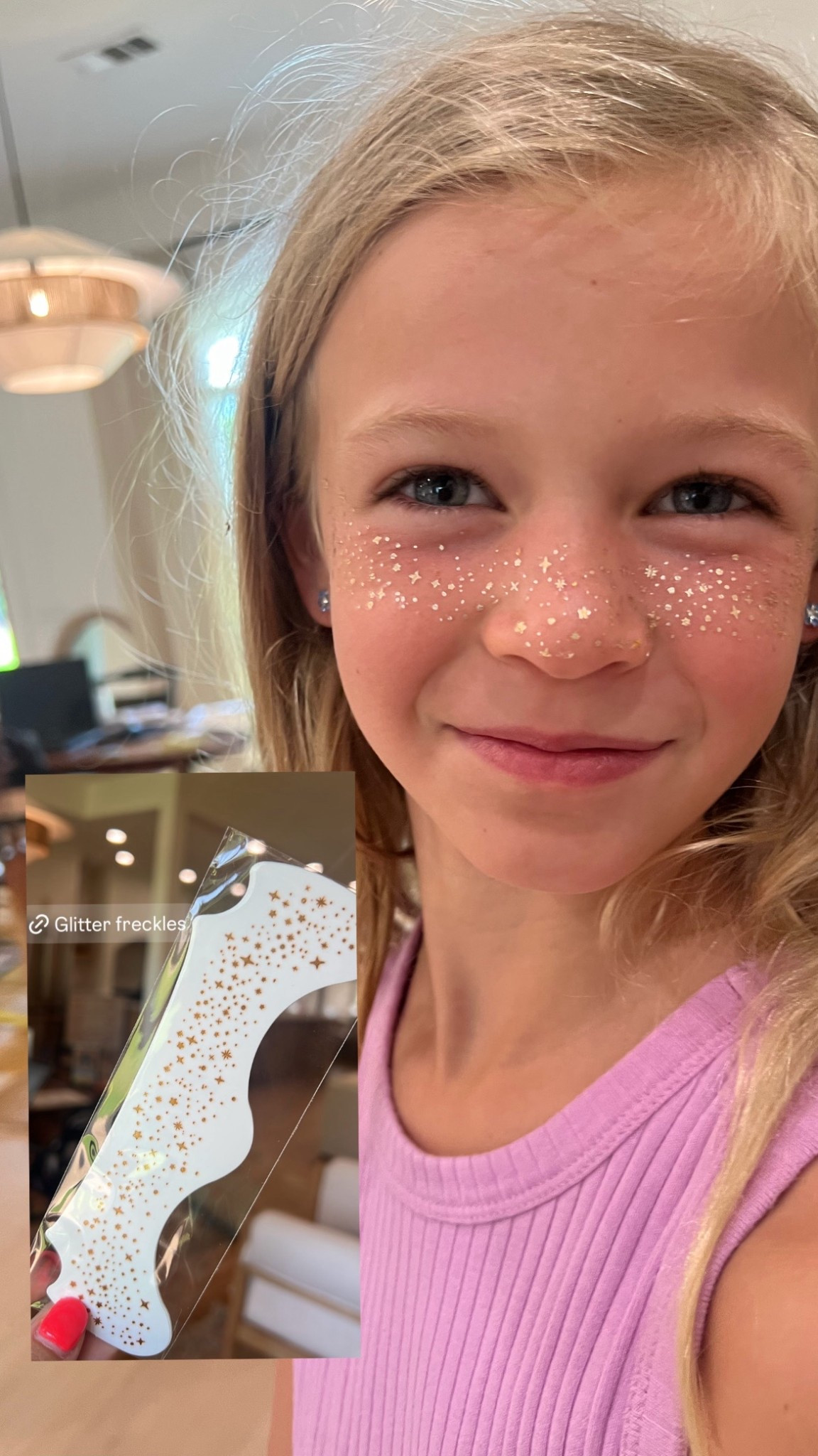 Glitter freckles ✨💫

#LTKKids